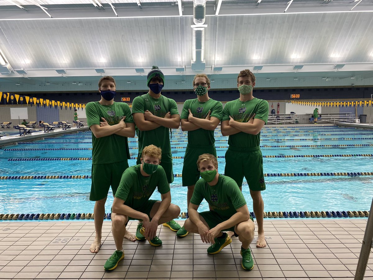 NDSwimDive's tweet photo. Got that “green monster” fit for Meet Day ☘️

#IrishWearGreen #GoIrish https://t.co/OErr9LRiBu
