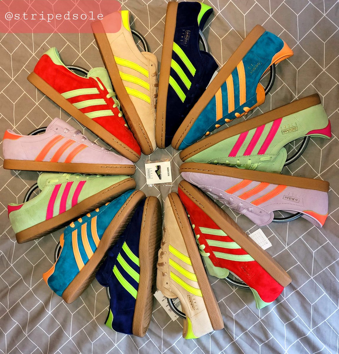 stripedsole's tweet photo. A little play around with the #stadt and the #BCTrainer #shareyourstripes #adicolour #adifamily #adidas https://t.co/IlsfnmanJE