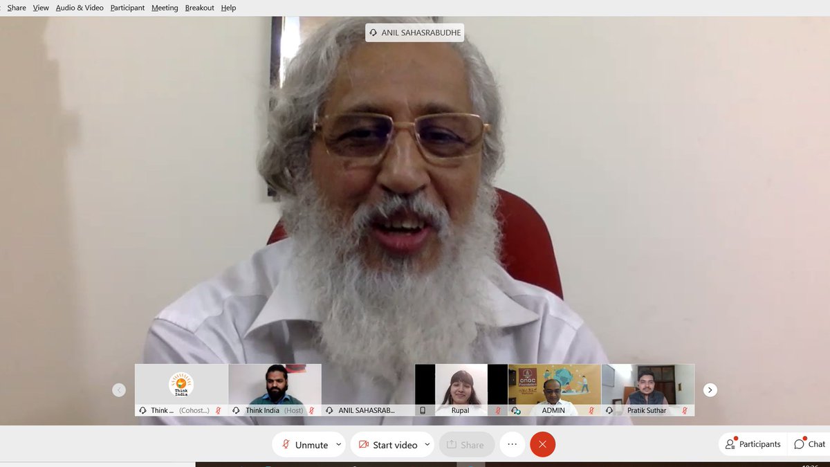 IndGenius_TI's tweet photo. "The idea that all science and technology had came from West is a myth. India has an old and rich heritage with all those things present in the western education." - Prof. Anil Sahasrabudhe, Chairman @AICTE_INDIA https://t.co/jmsU4H9BHI