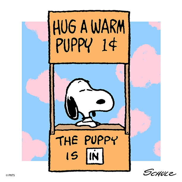 Snoopy's tweet photo. Puppy hugs are the best hugs. https://t.co/UtFNmkMOfm
