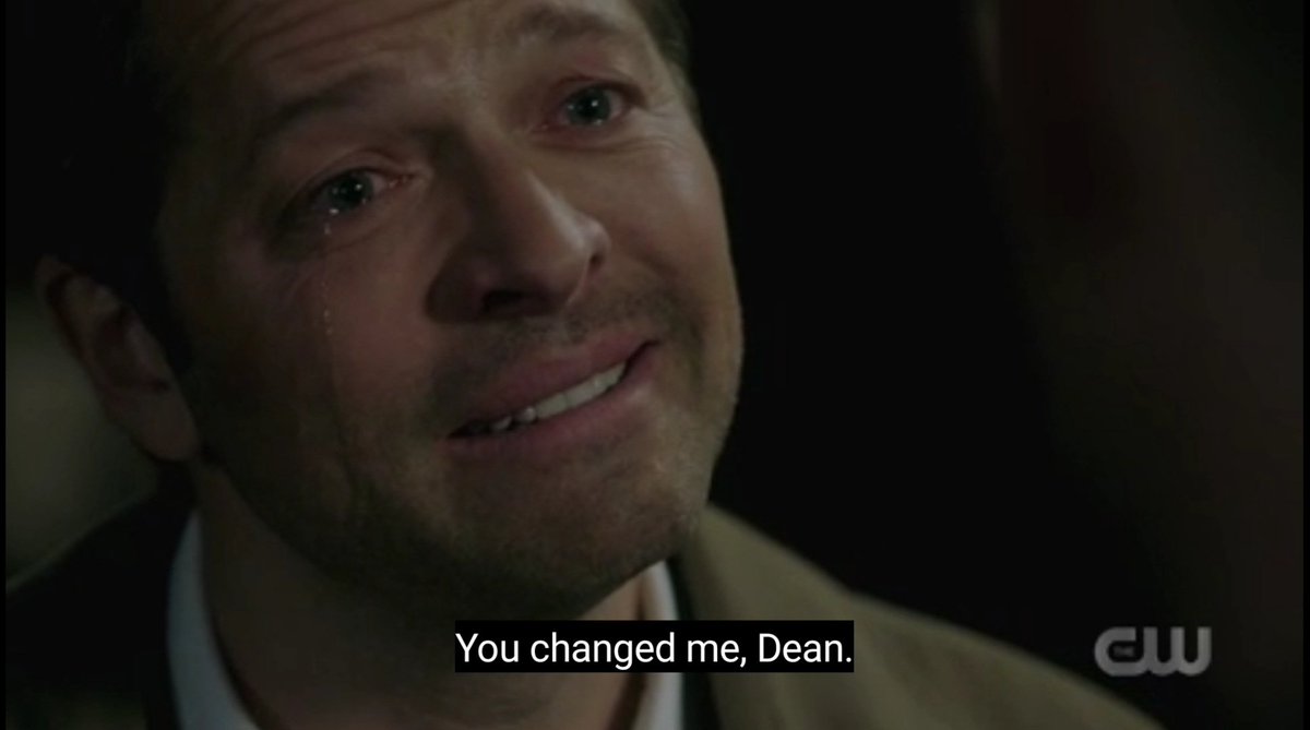 whatEba's tweet photo. WHY?! Ihateu @JensenAckles  @mishacollins 😭😭😭 https://t.co/6cR3cWOo0d