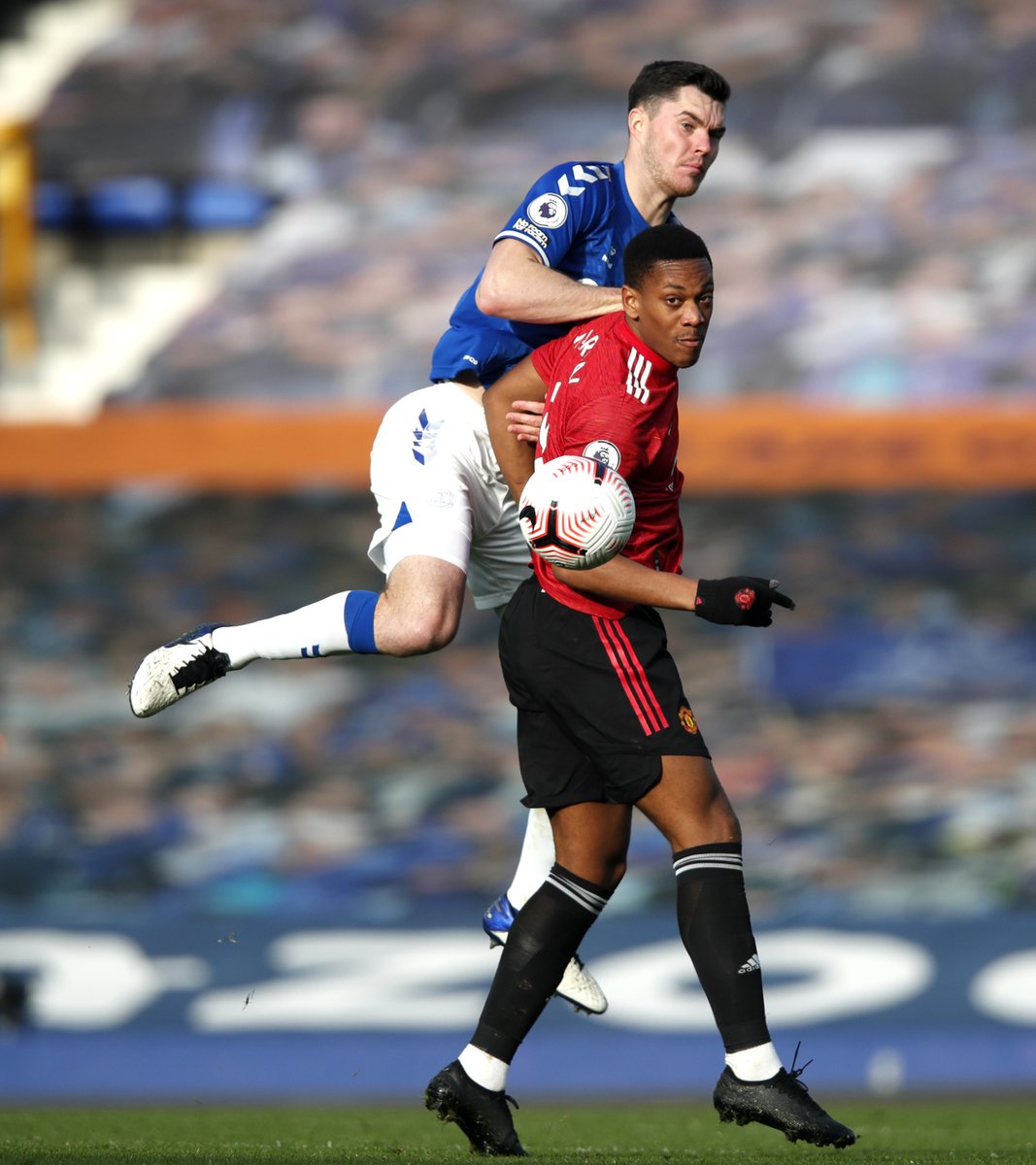 Squawka's tweet image. Anthony Martial is yet to produce a single shot on target for Manchester United in the Premier League this season.