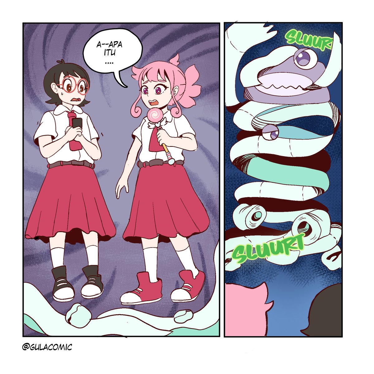 gulacomic's tweet photo. monsteeeer apa iniii #gulacomic https://t.co/39t9X4A53s