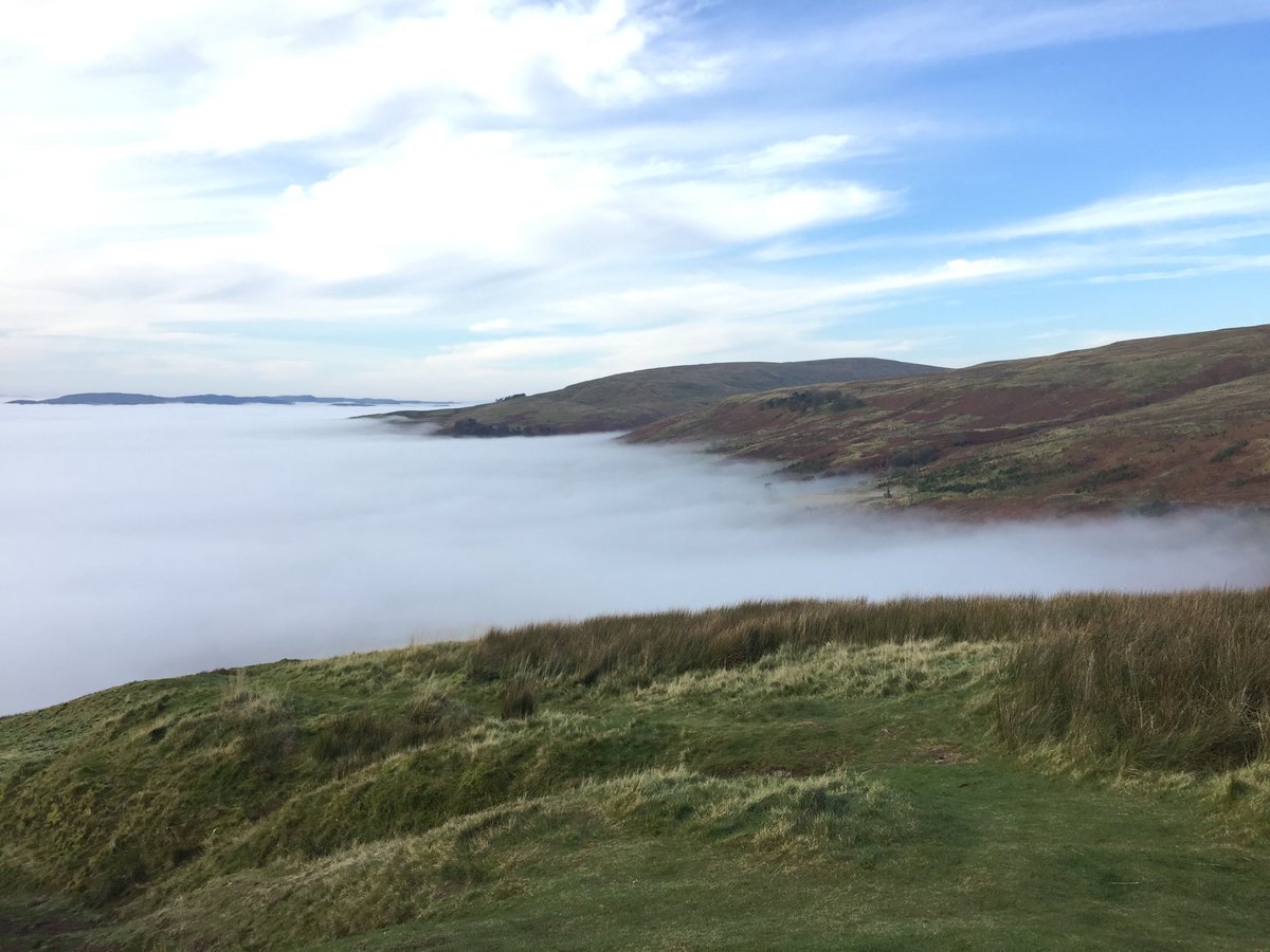 Mskishine's tweet photo. Beautiful morning above the clouds #wellbeing https://t.co/pbJooFYuxC