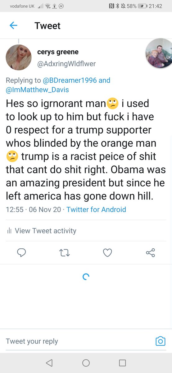 AdxringCobban's tweet photo. When u tweet this and get blocked by @ImMatthew_Davis for sticking up for your friend 😂 but then again something was never right when he wanted a 3 some with the characters 😂😂😂😂😂 https://t.co/lw2sZbv9BQ