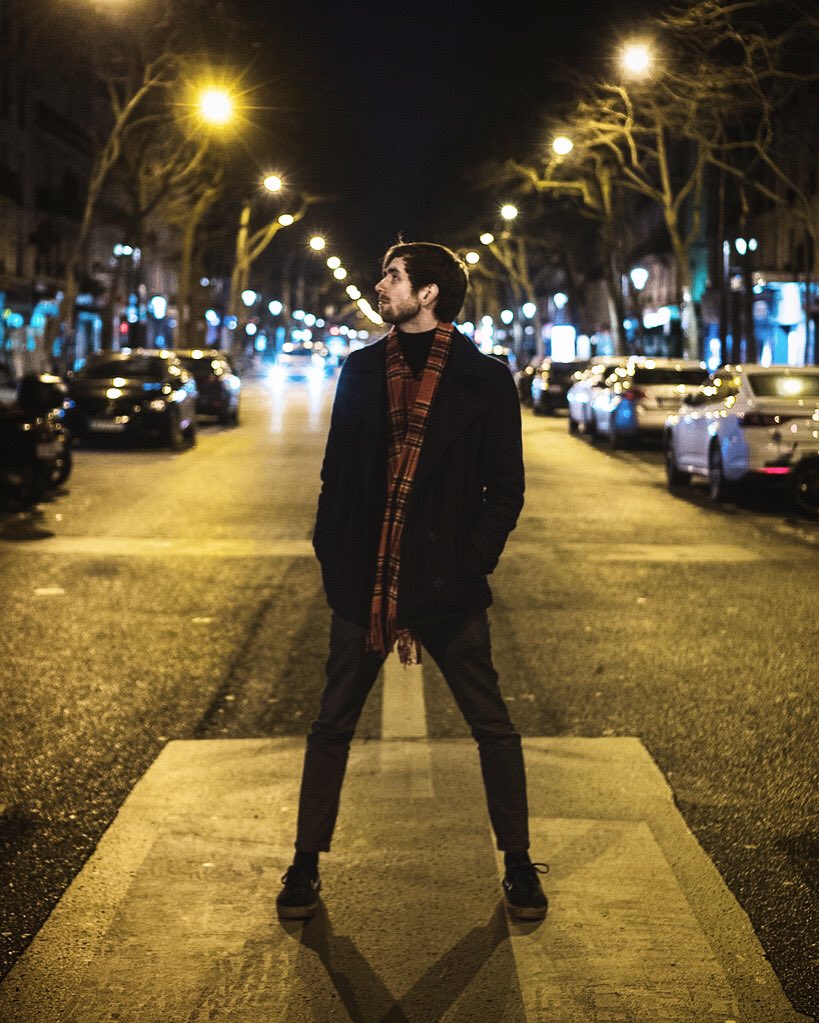 Calum_Lintott's tweet photo. Paris, January 2020. 🇫🇷 

When the world seemed to be falling in to place, not apart.

My biggest ever ‘away day’ at The Supersonic, supporting Vant! ❤️

I hope next year is better. I hope I can continue what I started. 

Gig news for 2021 coming very very soon...

📸 Mo https://t.co/k8ibFPSOJr