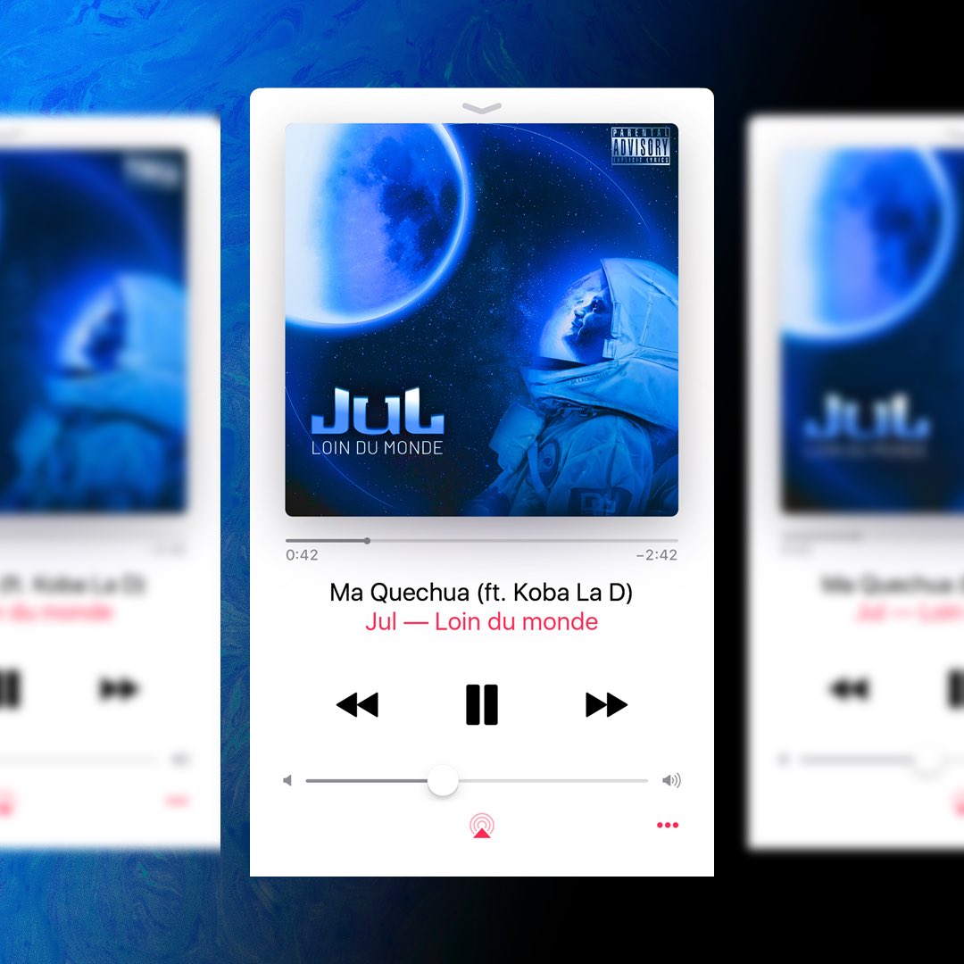 l_pbaz's tweet photo. Ma participation au concours de @jul pour son nouvel album « Loin du Monde » | Partagez ça au max svp la zone https://t.co/soJgAQizoV