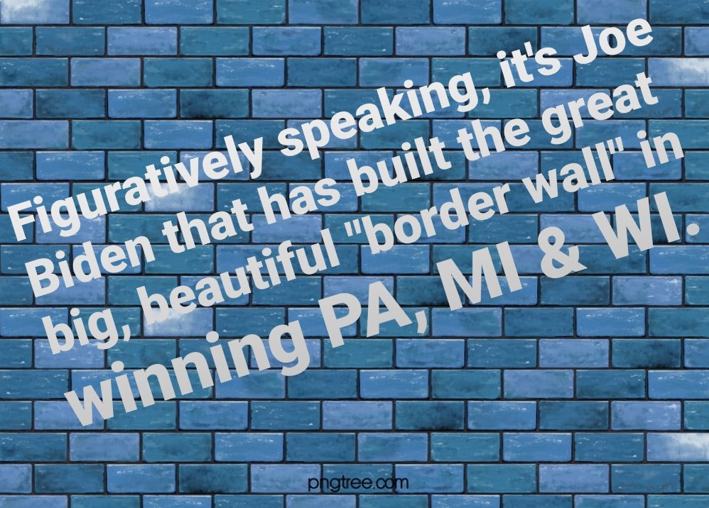 MrChristoph3r's tweet photo. Y'all think @realDonaldTrump is mad about the "wall" or nah @smerconish @brianstelter @soledadobrien @donlemon @aoc @JohnFetterman ๐
#BuildTheWall #BlueWall #MAGA #TrumpIsLosing #Election2020results #USElectionResults2020 #PennsylvaniaForBiden #Michigan #WisconsinForBiden https://t.co/9U11ZzaPjl