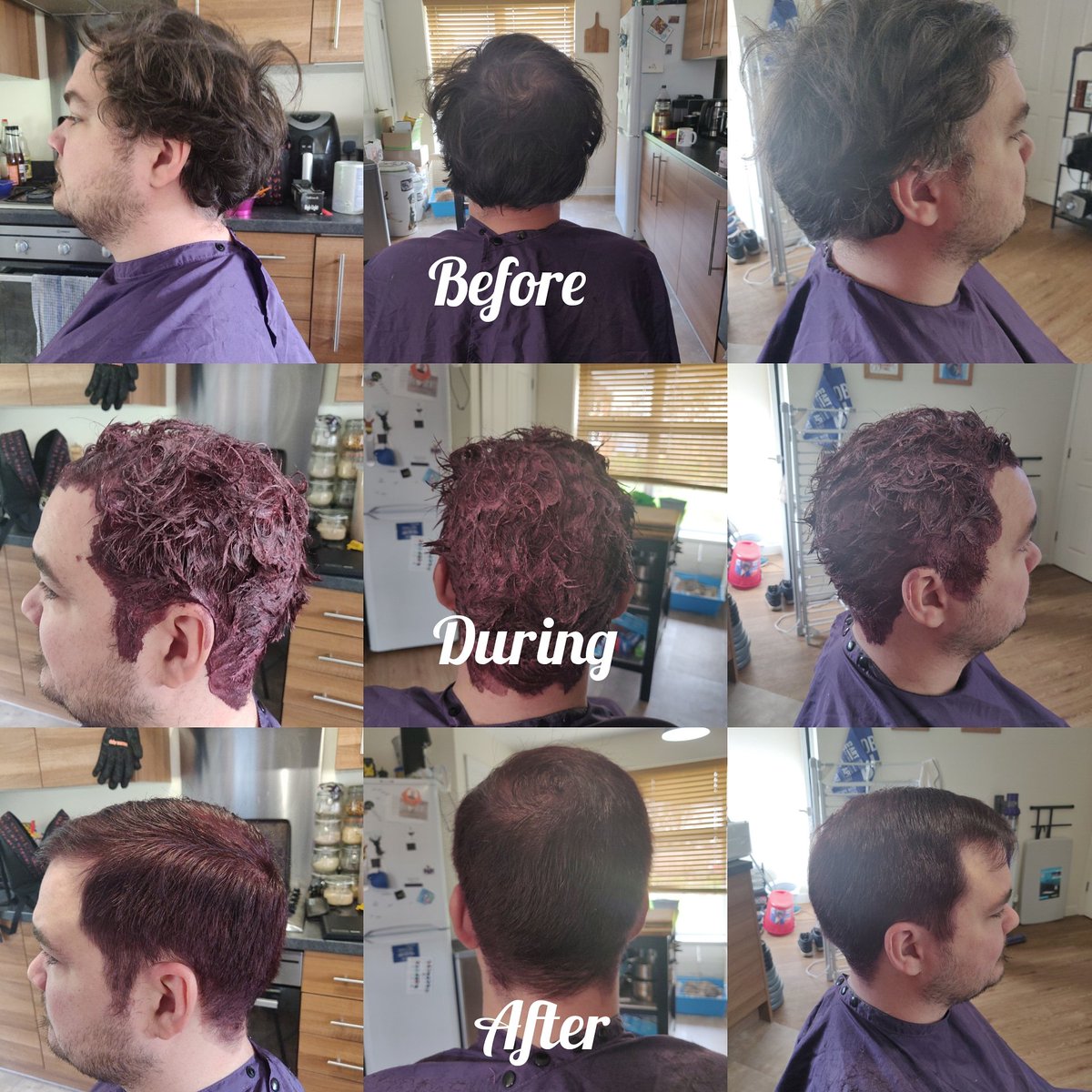 CleoAvex's tweet photo. One haircut n colour Down
@kiffylee
Igora Royal 6.99
Igora Royal 6%
Base 3 with light sprinkle of silver highlights
Clipper grades used 5, 4 and 3
Scissors and thinners
#igoraroyal #schwarzkopfprofessional #schwarzkopf #haircolour #hairdresser #hairstyles #quarantine #trained https://t.co/BgGDGt1yY4