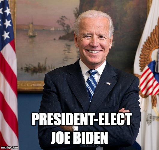 #PresidentElectJoeBiden