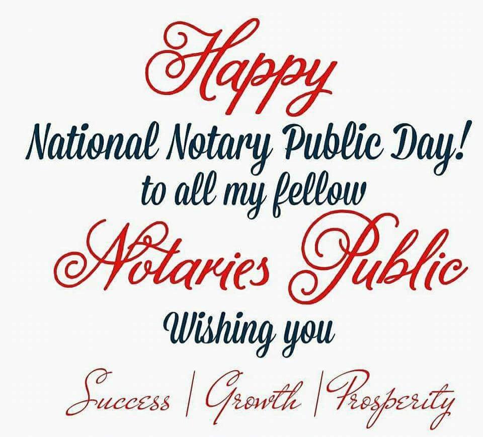 SarazLifeChoicz's tweet photo. November 7th is Notary Public Day!
#NotaryPublicDay
#AfterHourMobileNotaryPublicService https://t.co/QbywTBY2AM