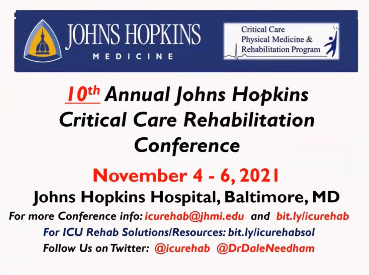 SapnaKmd's tweet photo. Attention #RehabLegends! 

SAVE THE DATE for our 10th Anniversary @ICURehab Conference! https://t.co/yS5rz8oULW #icurehab #PedsICU https://t.co/SkcM76MtwM