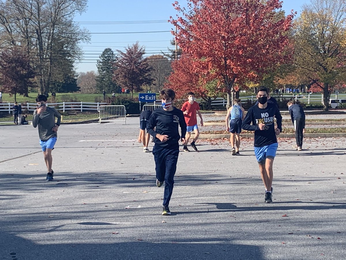 Warming up at <a href="/PIAASports/">PIAA</a> xc race! <a href="/DEVONPREP/">DEVON PREP</a> <a href="/Devon_Prep_XC/">Devon Prep XC</a>