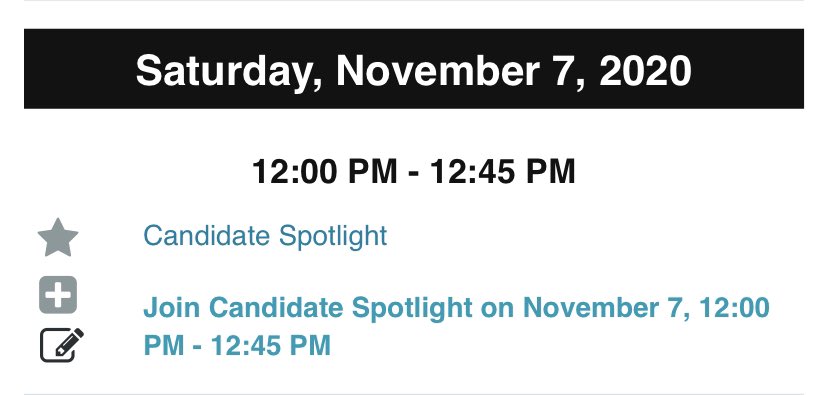 hmathew30's tweet photo. Be sure to check out the candidate spotlights for APTA SA BoD elections at 12pm EST today for #APTANSC to hear from 27 people that love our profession so much!! 
Voting closes at 1:45pm EST today! https://t.co/rjTPoHYA65