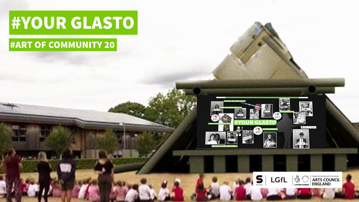 ST3AMCo's tweet photo. @YouTube THINK DIFFERENT:
When @Glastonbury was cancelled we lived streamed a 3 day School Community Art Festival #YourGlasto
#ThanksToYou at @YouTube @TNLUK @ACE_National @dcms @lgfl
We’re doing another 4-6 Dec, #AIMHIGH20 with a school community in Leeds
To show #ARTCONNECTS
1/ https://t.co/Z0QusPqfR3