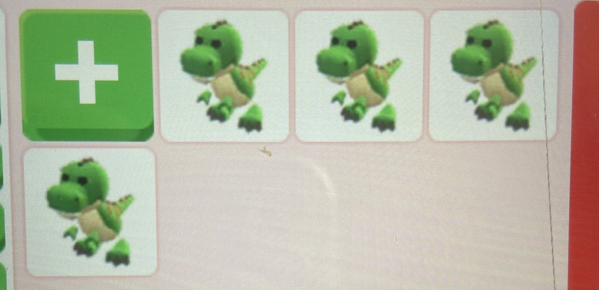 4 Full Grown T-Rex for trade  #Adoptmetrades
