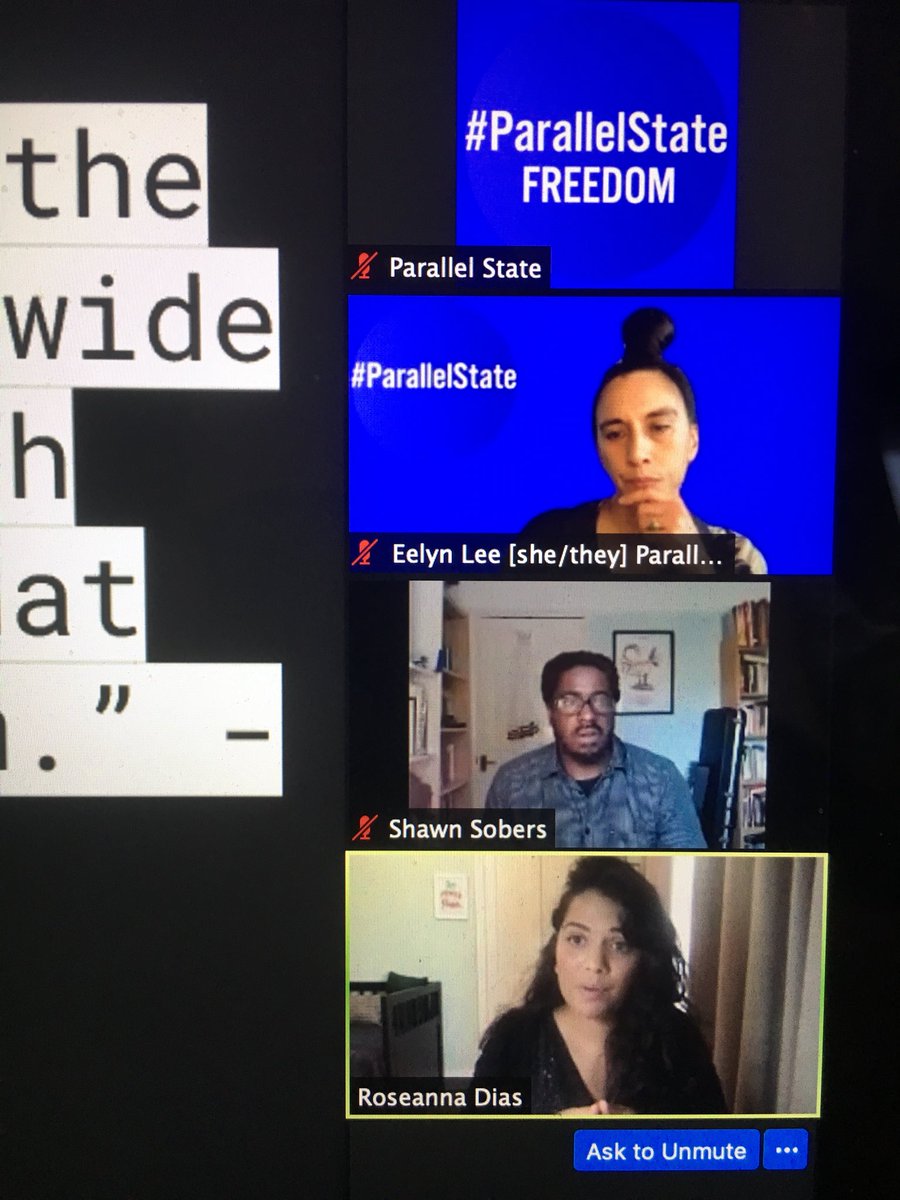 AParallelState's tweet photo. How you work with people over a longer period of time... great talk by @rose_kala_dias #whosefuture https://t.co/0bYVTYiAzQ