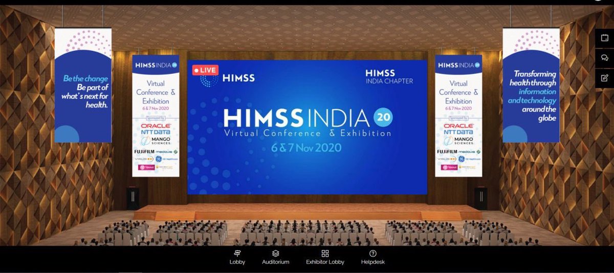 HIMSSIndia's tweet photo. We had an overwhelming response for our virtual healthcare conference &amp; Exhibition #himssindia20 

@HIMSSIndia would like to thank you for attending the event and look forward to seeing you at the next event

@HIMSS @HIMSSIndia @HIMSSAP @HalWolfIII @manishkohlimd @jeyaseelanj https://t.co/YC96JSySZr