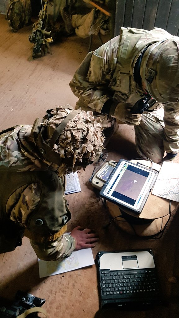 IBSBrecon's tweet photo. PSBC have been using both kinds of Puma during defensive week; the UAV to enable commanders better understanding of their AORs and track enemy approach, the RW to support infil and casualty extraction.

Thanks to those who made it happen!
@32RegtRA
@33SqnRAF https://t.co/3EaI5A7Yu9