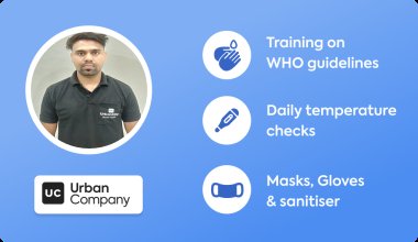micky_mohit's tweet photo. I booked a Salon service from @urbancompany_UC. Suresh sanitised every tool before starting! The service was fantastic and very hygienic. I recommend Suresh to win the UC Safe Badge!
#BringHomeTheExperts https://t.co/DcAM43nDar