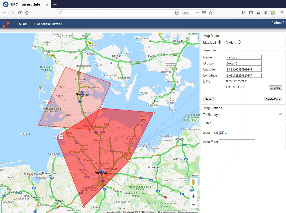 2wcomSystems's tweet photo. 2wcom's SIRC server's Google Maps feature to carry out commands/reports per region. The web interface allows to define any number of locations/associated regions on Google Maps and to select an entire view or a specific location by filter.  read more... https://t.co/ZPoyEDJcF0 https://t.co/NLdFMYe2zc
