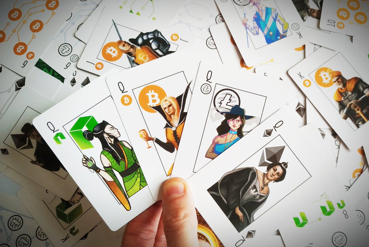 crypto_p_cards's tweet photo. Queens of cryptos ! #bitcoin #cryptocurrencies https://t.co/LDHHZySv5H