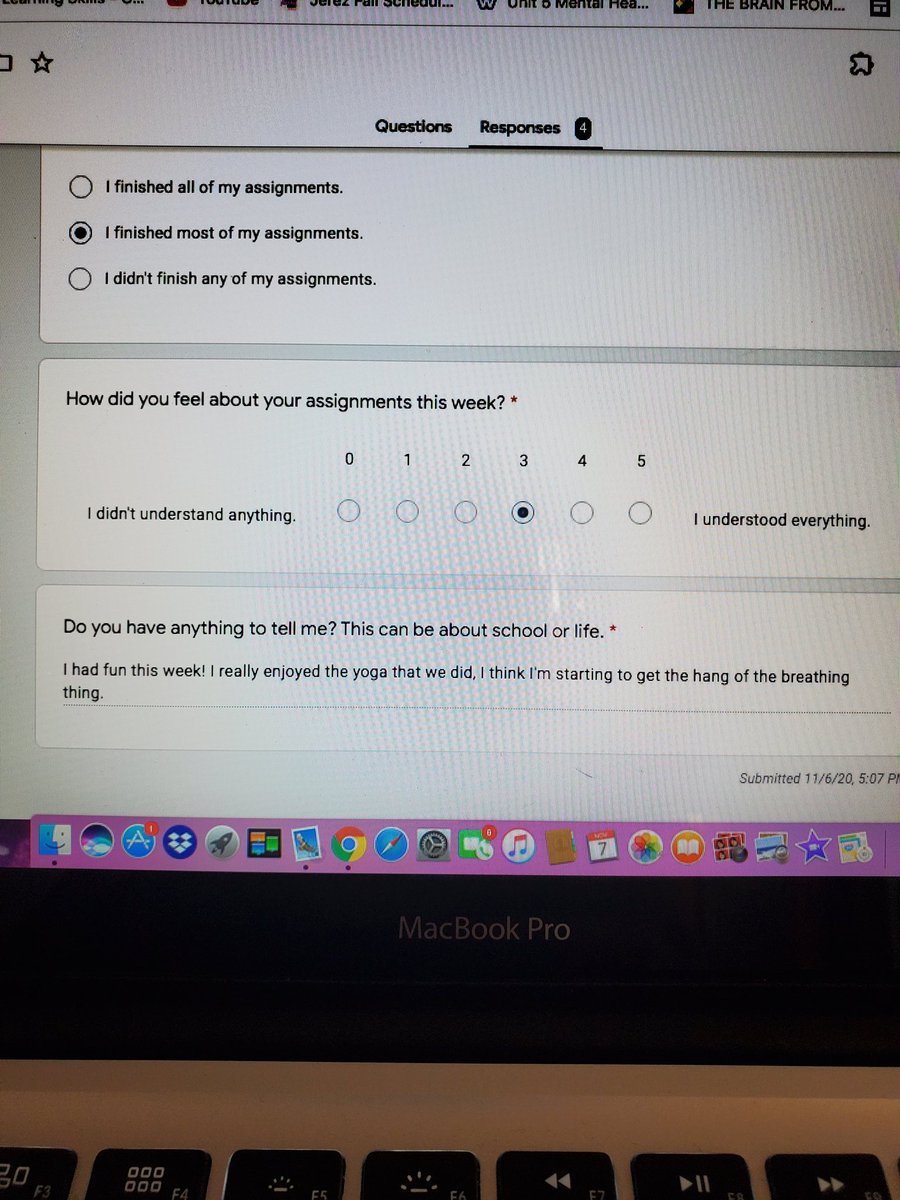 MSGGrade7_8's tweet photo. End of the week check-ins mean so much to me. It's so important to me that I know how my students are feeling about their learning experience 😍I love them so much🙂 https://t.co/TzloGyh0qh