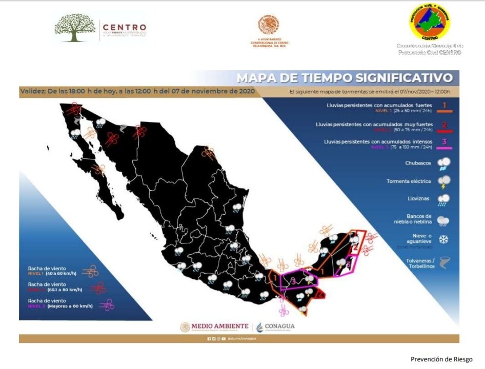 CentroCPCM's tweet photo. temperatura, y estar atentos a los incrementos en la velocidad del viento, que provocan fallas en el sistema eléctrico.   Se da seguimiento de la actividad en el Golfo de México y Mar Caribe, Tormenta Tropical "Eta" y Océano Atlántico, con información de la NOAA. https://t.co/ypHvrOpBX0
