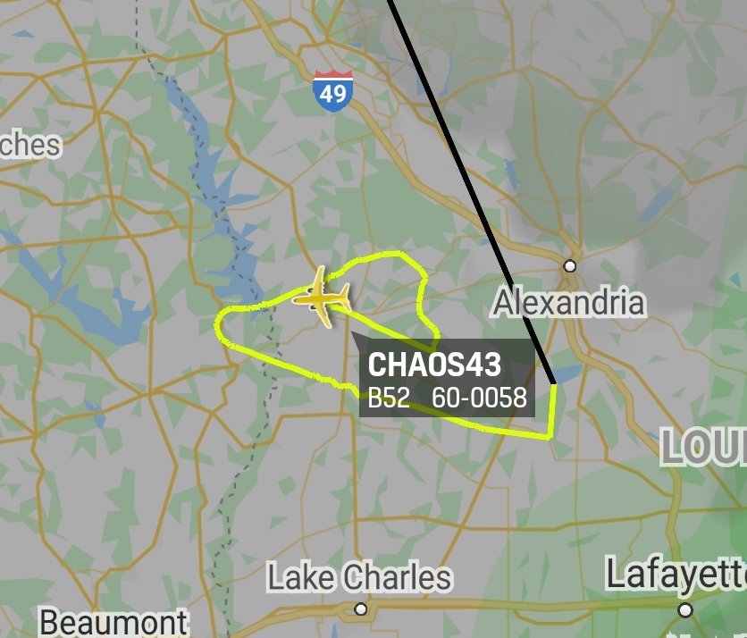 is_keelu's tweet photo. USAF
Boeing B-52H Stratofortress
#CHAOS43 60-0058 #AE5893 #Louisiana https://t.co/oROhMVZdCm