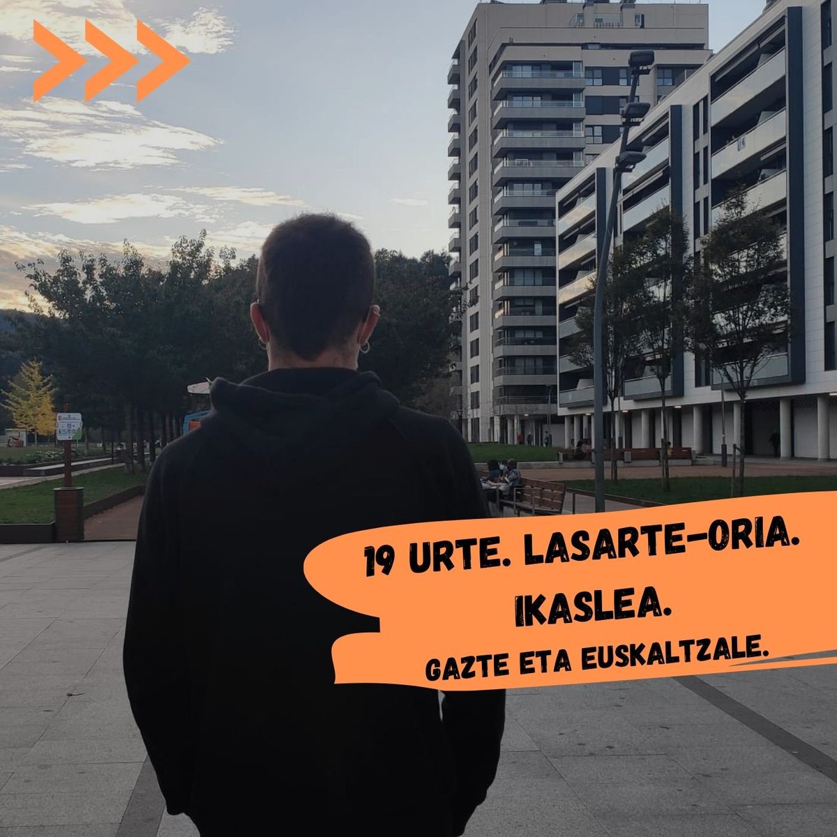 Gaztealdia's tweet photo. Hona hemen Gaztealdiko bederatzi gazteetako bat.
•19 urte, Lasarte-Oriakoa eta ikaslea.
>>> Lortuko al du?💥 https://t.co/xV4YjW5RIp