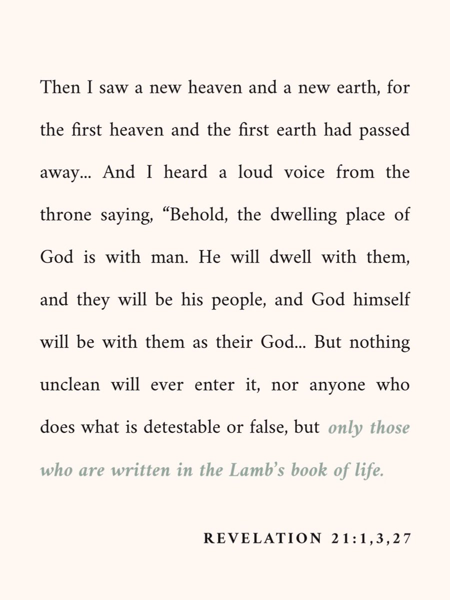 laurenashleys's tweet photo. only list iβm concerned about being on: #theBookofLife
#Jesuspaiditall #alltoHimiowe ππΌ
#saturdaythoughts https://t.co/nEYd2BfQc4