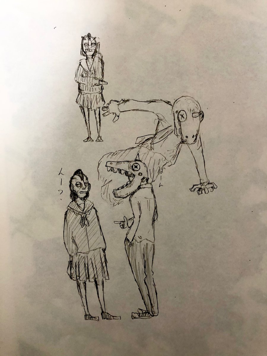 深夜0時の特撮部
#落書き 