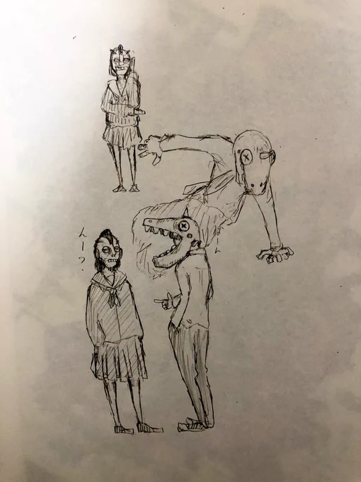 深夜0時の特撮部
#落書き 