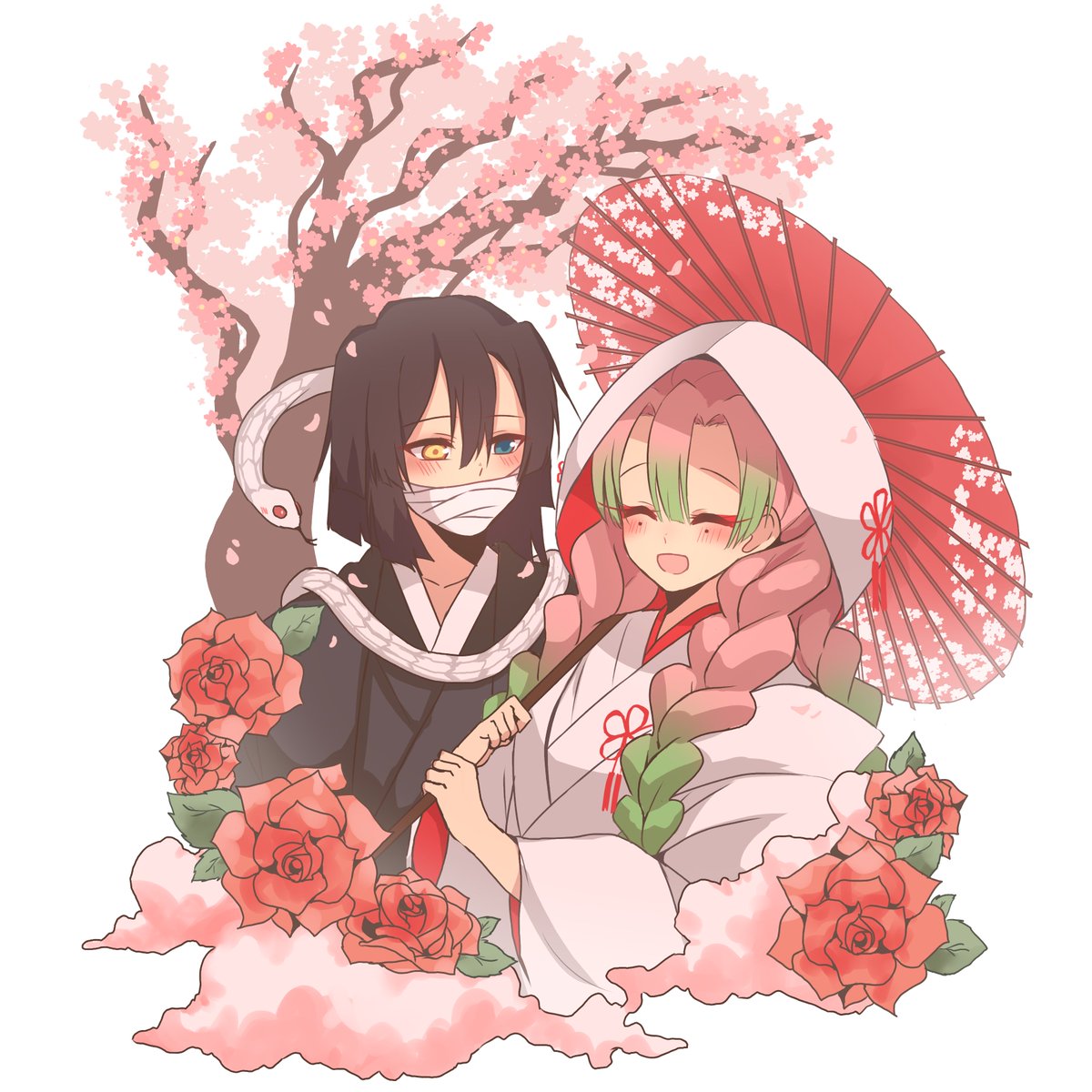 gomiko_art's tweet photo. 結婚式（Commission） https://t.co/z7Ups8guBB