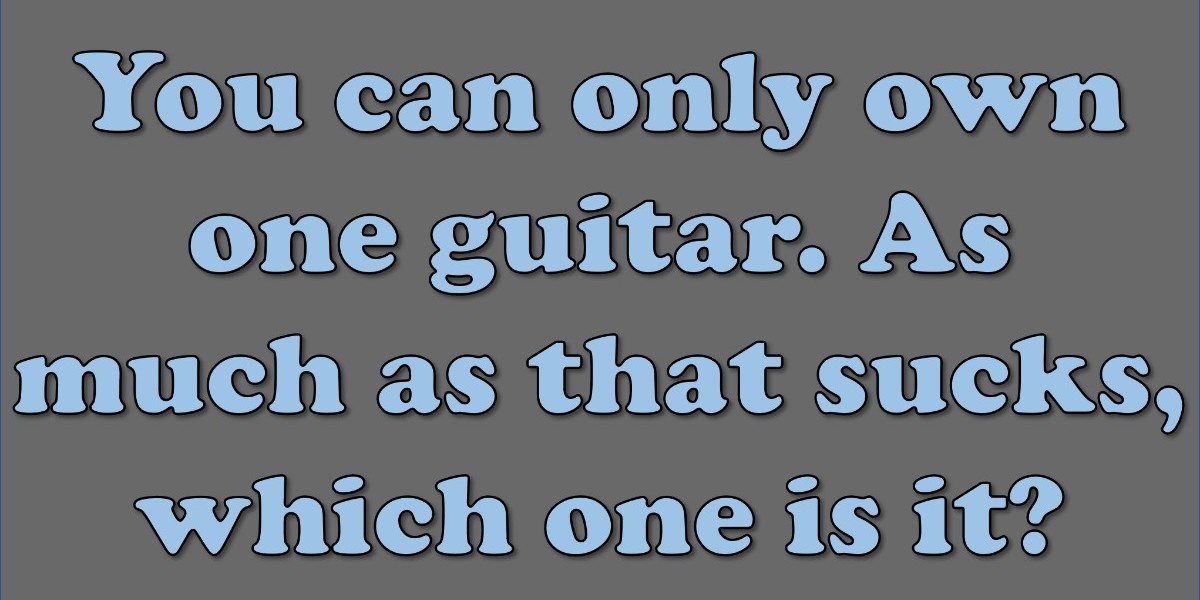 AmericanMusical's tweet photo. Just like asking which is your favorite kid.
#ElectricGuitar #Guitar #Gibson #Martin #Fender #PRS #Breedlove #Ibanez #Schechter #ESP #Alvarez #GLGuitar #GregOCaster https://t.co/K9uLptgYjx