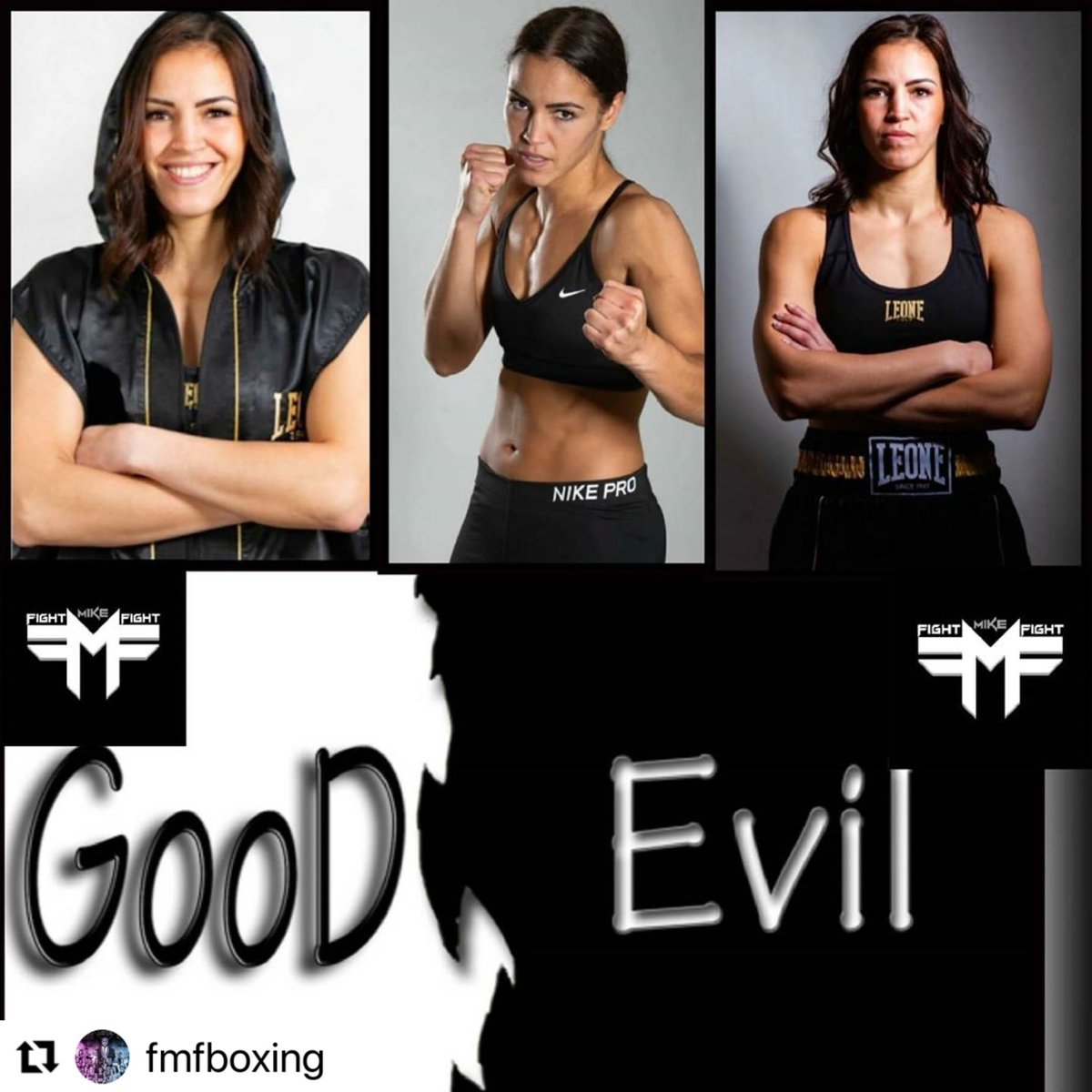 ElhemMekhaled's tweet photo. #Repost @fmfboxing
« I love it when my opponents think I'm too nice, then the bell rings and I'm all over them". A woman who is 14-0, and in a division that is stacked. 
#boxing #boxeo #boxen #boxinftraining #maywether #floydmayweather #tmt #tbe #fighter #fight #ko #knockout https://t.co/iRpYoQYSQo