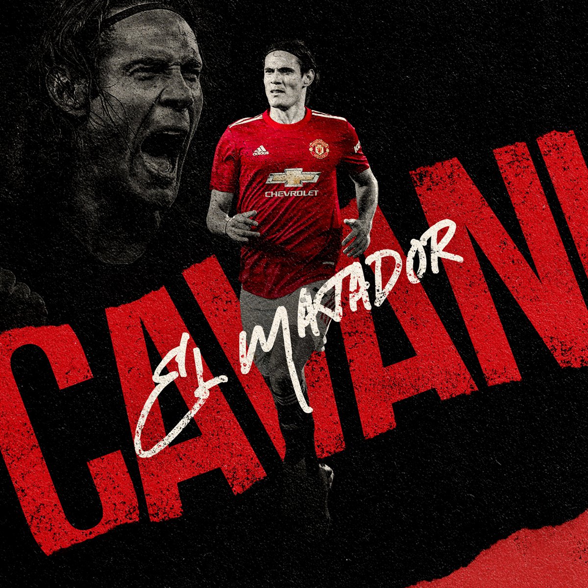 ManUtd's tweet photo. Off the mark.

💪 @ECavaniOfficial https://t.co/OBnJ5JLHNM