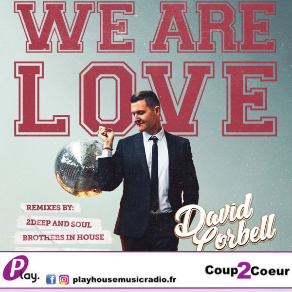 PlayRadiohouse's tweet photo. - Play. Coup2Coeur - @thedavidcorbell : We Are Love (@LennyFontana True House Story Remix) / @ReworkRecords  / 2020 / https://t.co/Cwll4v6gEX
Nous écouter en direct https://t.co/OeZNrSKyOX…
ou rdv sur https://t.co/V2Oxu2fCDY https://t.co/goUs3paJbo