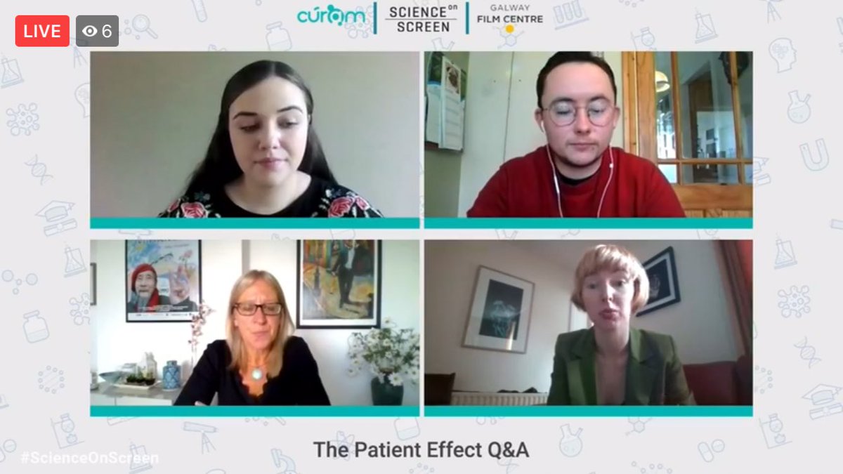 pmrycaretrials1's tweet photo. Well done Martha, @CameronKeighron and @MiaMullarkey on a great #ThePatientEffect Q&A. Inspirational! @PPI_NUIG @hrbireland @CURAMdevices @NUIGalwayMed @SDinneen16 https://t.co/IyiINkeiEG