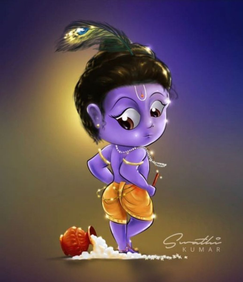 Prapti036's tweet photo. Hai Bechara Hamara Kanha Ka Makhan Gir Gaya🥺💙 https://t.co/sQ4tY3AtAA