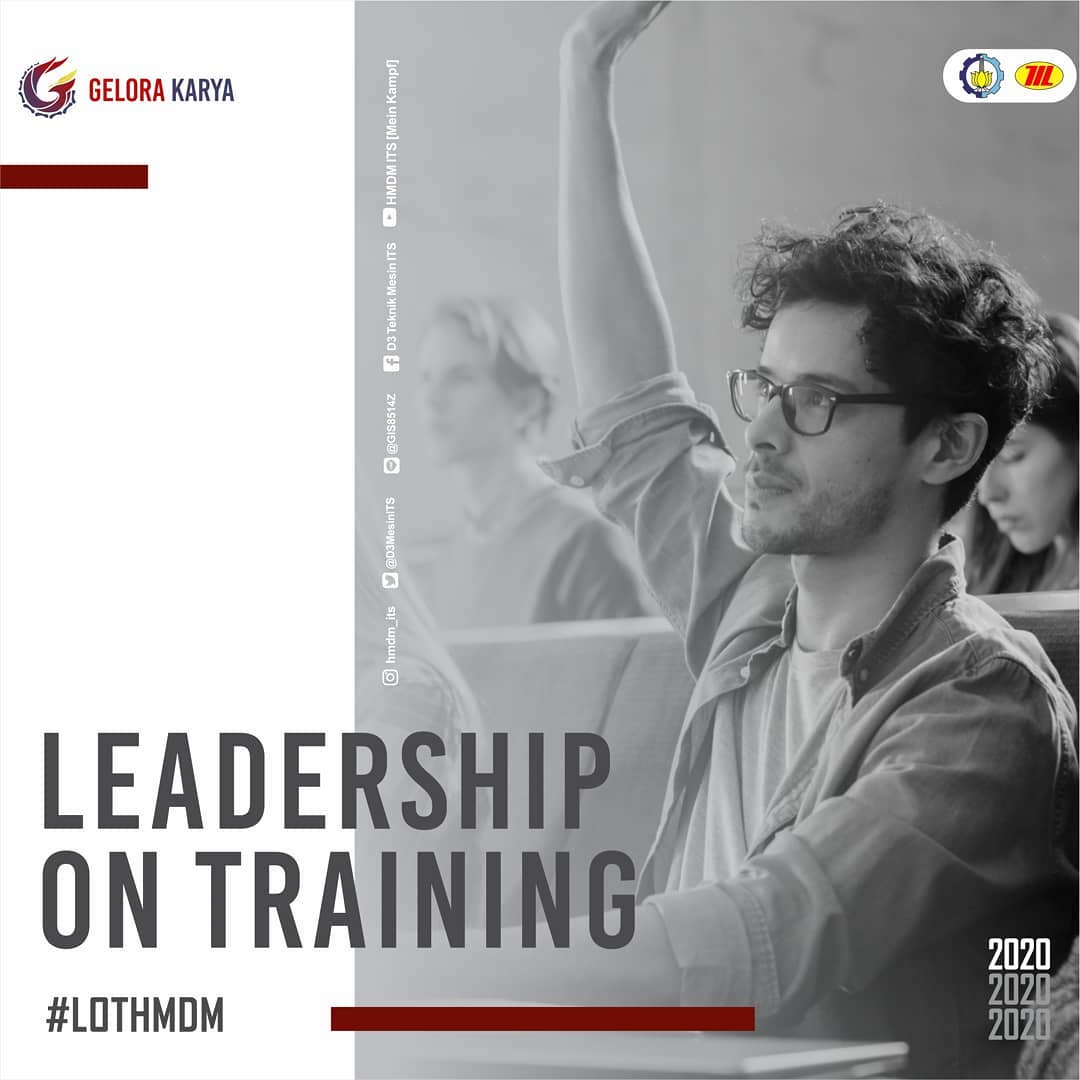 hmdmits's tweet photo. [ LEADERSHIP ON TRAINING ]

Akhirnya yang ditunggu-tunggu telah tiba. Inilah pemateri yang mengisi pada acara LOT nanti! Untuk kalian yang merupakan anggota staff kabinet Gelora Karya HMDM ITS. https://t.co/3Gmwe8WGW2