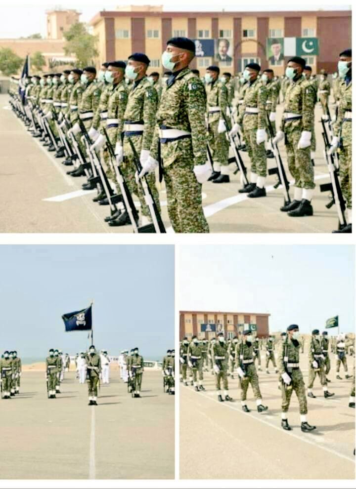 GHaZ_NAwE77's tweet photo. 62nd passing out parade of #PakNavy Marines ⚓ held at #PNS Qasim Manora Island #Karachi on #6Nov 2020

Due to #Panadamic #COVIDー19  limited guest are invited to witness the Passing Out Parade &amp; followed recommended full SOPs

#Pakistan
#PakistanZindabad 
#LongLivePakistan #ISI https://t.co/MMW4q5Lz2v