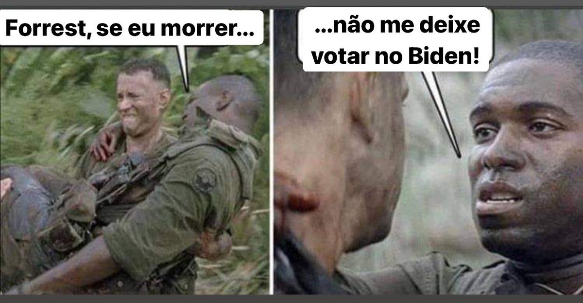 roxmo's tweet photo. Kkkkk RT @bernardokuster2: O último pedido de Bubba. https://t.co/0wBU9I00No