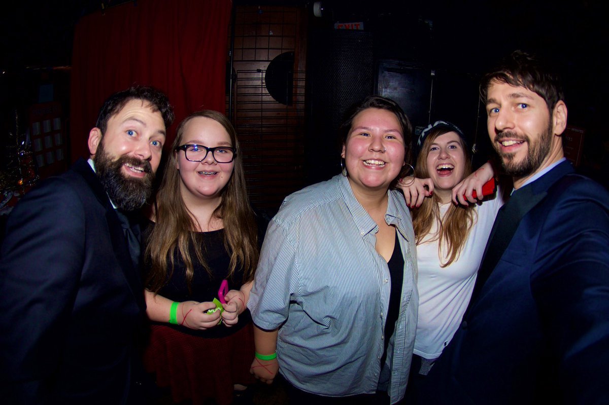 leedaleyyz's tweet photo. All these wonderful folks from @YWCAToronto’s Girls’ Centre, @sayyeahto, and more at #HoHoTO 2016. Feels like yesterday, @modclubtheatre. https://t.co/qxDHoB587L