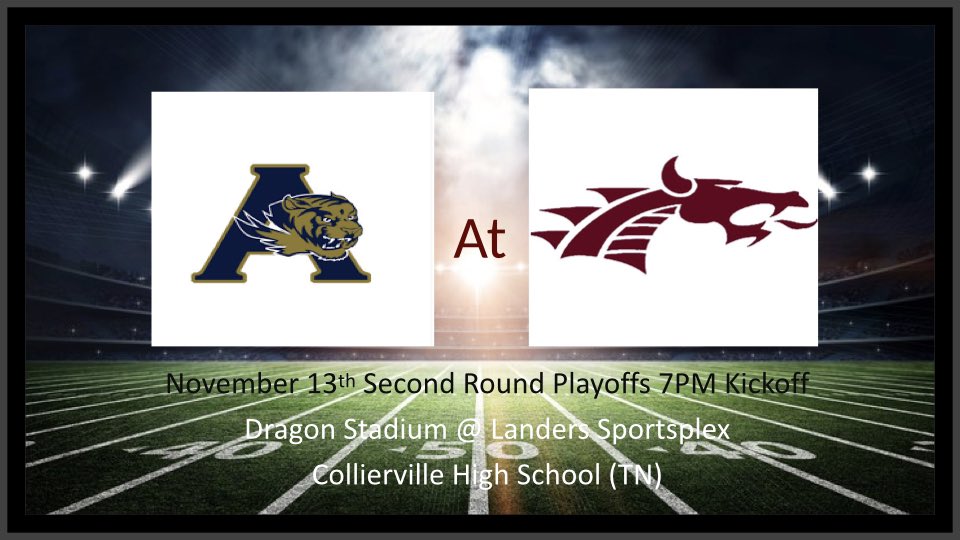 CHSDragonFB's tweet photo. Dragon Fans ITS PLAYOFF TIME‼️‼️ We are back at Home Friday November 13th for the Second Round of Playoffs and Senior Night!!! Join us as We will be taking on Arlington High School kickoff at 7 PM!!! Ticket info will be released this week and Our live stream will be available https://t.co/P5FdrSzk1X