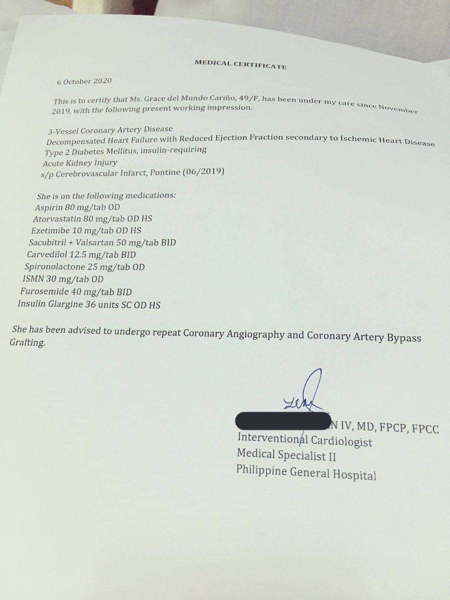 seoulhwi's tweet photo. Hello twitter fam!

We are knocking on your generous hearts to help my family to raise funds for my mom's surgery. Her diagnosis was 3 - vessel coronary artery disease and was advised to undergo coronary artery bypass graft as soon as possible this November. (1/2) https://t.co/Lkc2RvK9eL