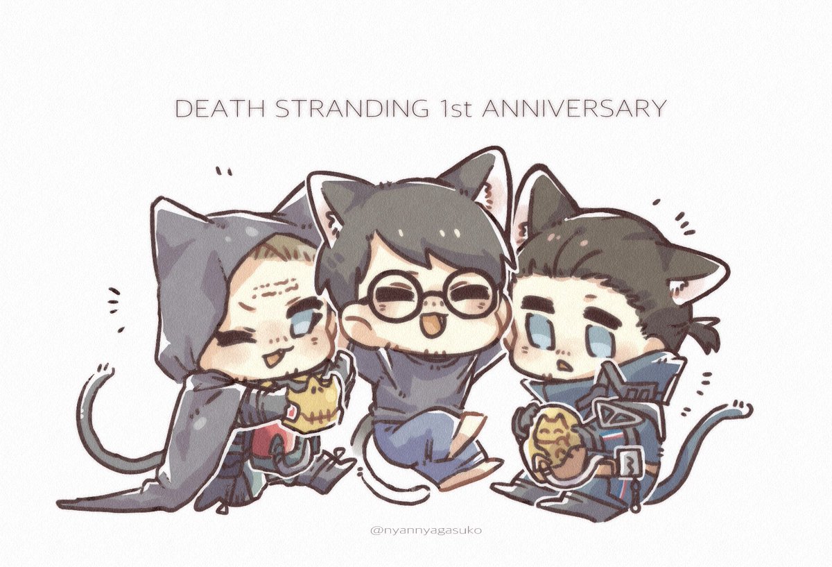 nyannyagasuko's tweet image. #DeathStranding
デススト1周年...!!本当に素晴らしい作品をありがとうございました!!🌈🐋👍👍💕
