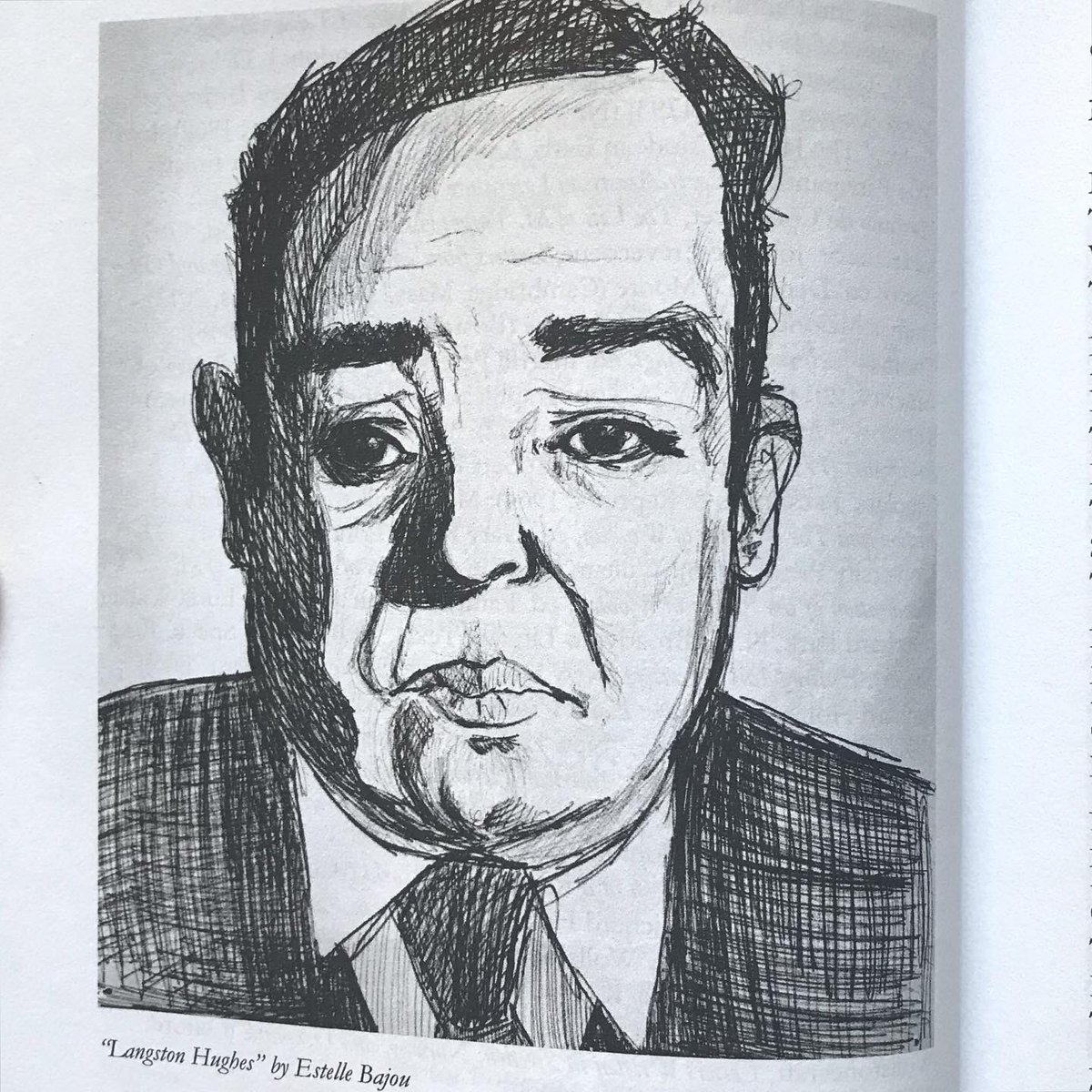 estellebajou's tweet photo. Grateful to be included in the 2020 issue of #thisbrokenshore from #ColeridgeInstitutePress alongside greats like @RobertPinsky, #champatlee, @JesseLeeBurns + #mihaelamoscaliuc, edited by #danielweeks. 💕 #poetry #poem #drawing #langstonhughes #bicpenonprinterpaper #visualart https://t.co/qAIRD38bEX