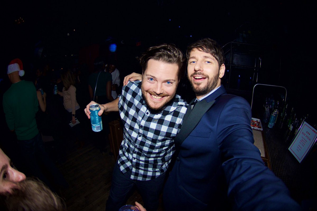 leedaleyyz's tweet photo. Hey, friends, @fastdrvr, @Bretton, @MatthewBurpee, @AdamMeghji. #HoHoTO 2016 at the @modclubtheatre. https://t.co/vteXui0gws