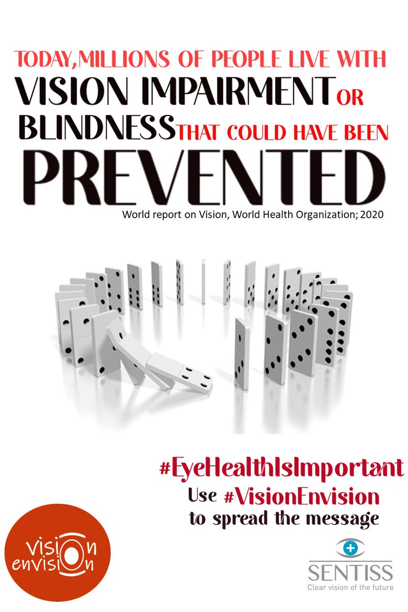sentisspharma's tweet photo. Eye health is important.
Spread the word using #VisionEnvision https://t.co/rnJLNCUDRd